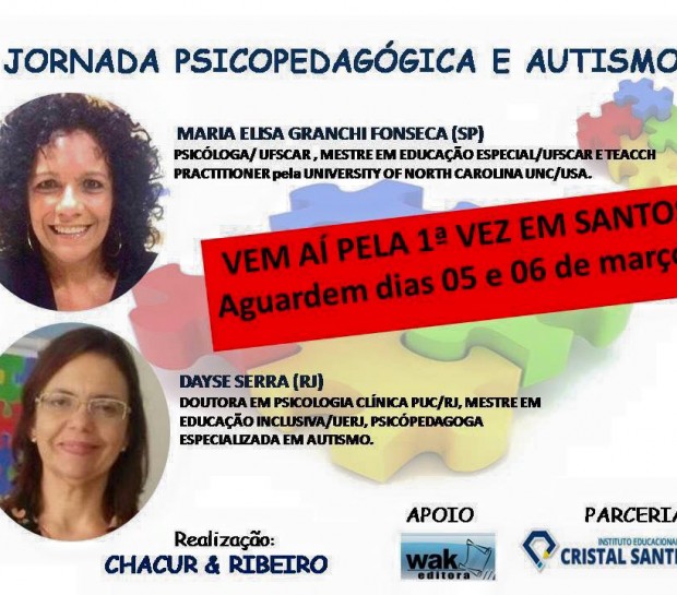 I Jornada Psicopedagógica e Autismo na Baixada Santista