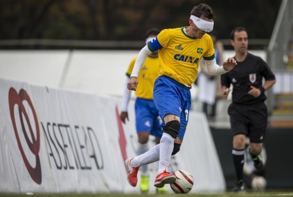 O melhor jogador do mundo entre os cegos