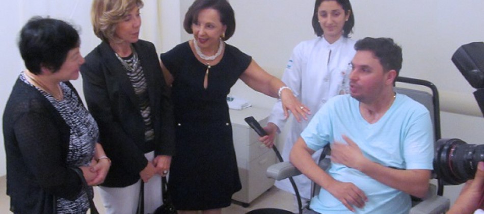 Primeira dama do Rio de Janeiro visita Rede de Reabilitação Lucy Montoro em São Paulo