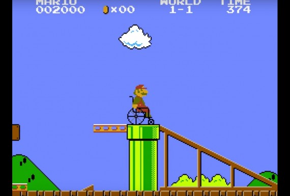 Super Mario em prol da acessibilidade