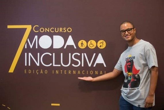 Instrutor do Senai da Capital fica com 3º lugar em concurso internacional de moda inclusiva