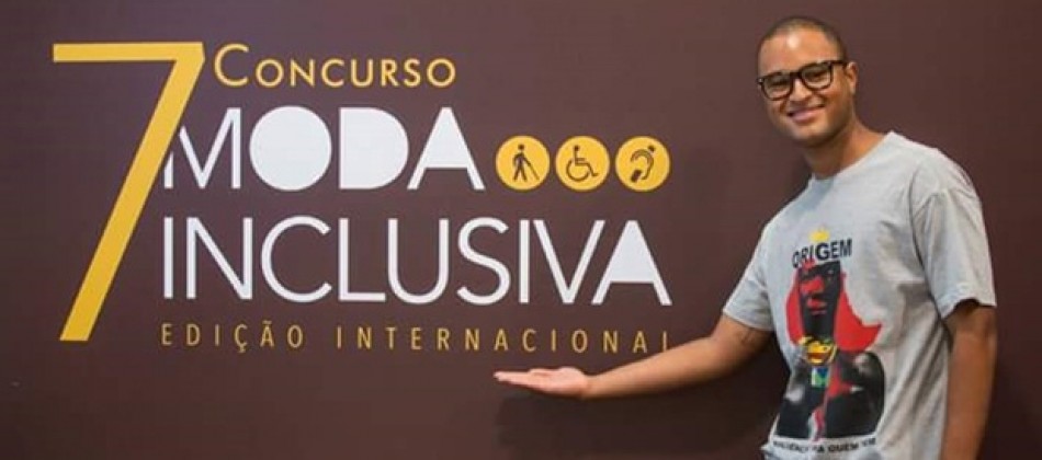 Instrutor do Senai da Capital fica com 3º lugar em concurso internacional de moda inclusiva
