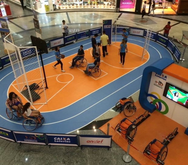 Shopping Anália Franco promove experiência com esportes adaptados