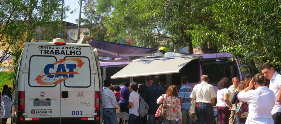 CATe móvel aproxima atendimento à população com e sem deficiência