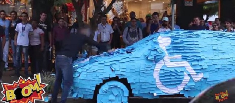 ‘Pegadinha do Post-it’ foi planejada durante seis meses